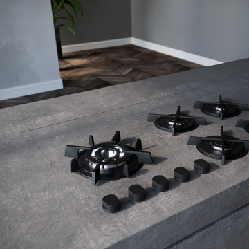 NEW 1180MM INTEGRATED DOWNDRAFT RANGEHOOD