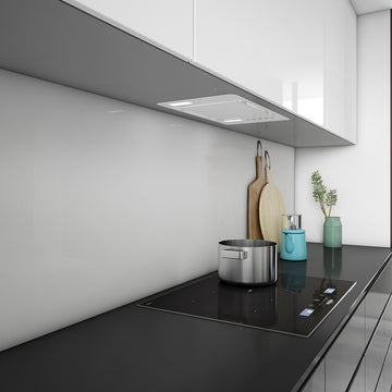 520mm 'Aria' Glass-Finish Undermount Rangehood with Single Onboard Motor