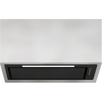 850mm BLACK HEATED GLASS UNDERMOUNT
