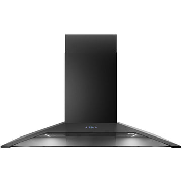 SLTC EM 97 900 90cm Canopy Range Hood Designed for Off Board Motor in Black (BODY ONLY)
