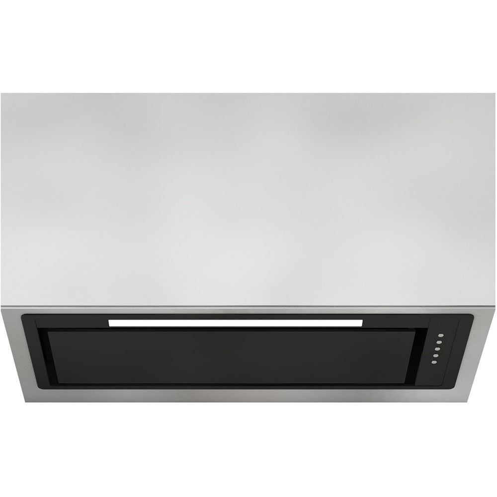 850mm 'Nera Classic' Glass-Finish Undermount Rangehood with Onboard Mo