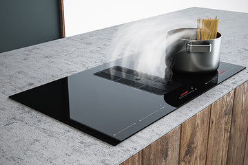 Integrated Induction Downdraft
